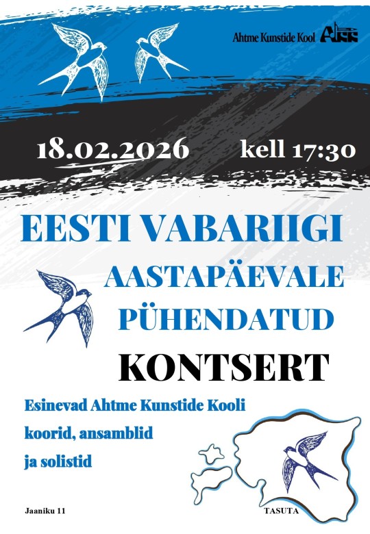 Eesti Vabariigi aastapäevale pühendatud kontsert