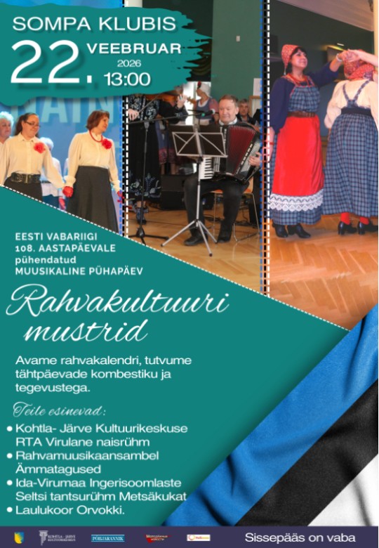 Muusikaline pühapäev „Rahvakultuuri mustrid“