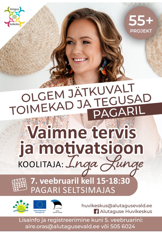 "Mental health and motivation" trainer Inga Lunge