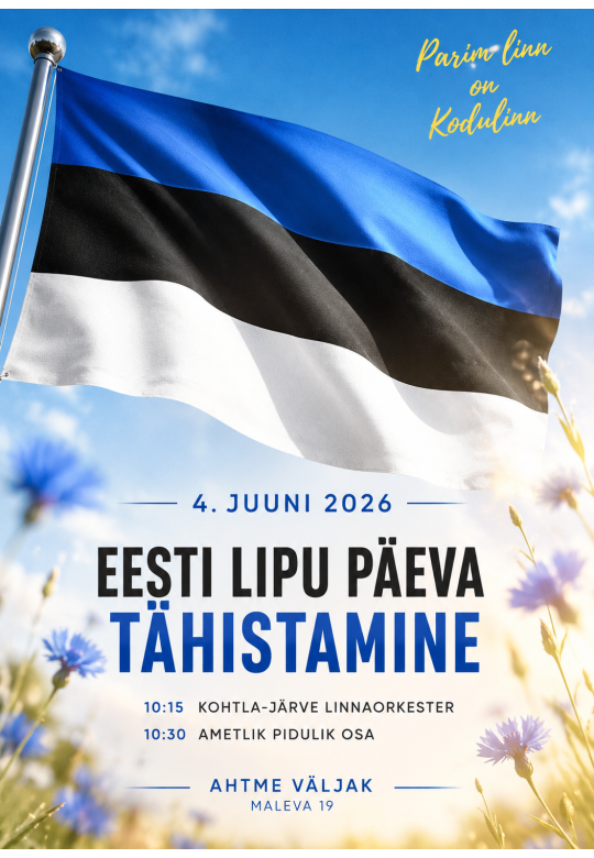 Eesti lipu päeva tähistamine