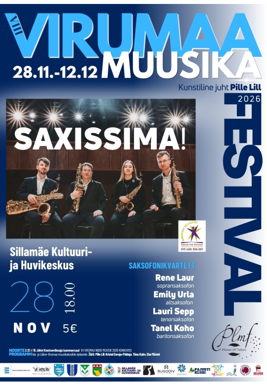 Saksofonikvartett SAXISSIMA!