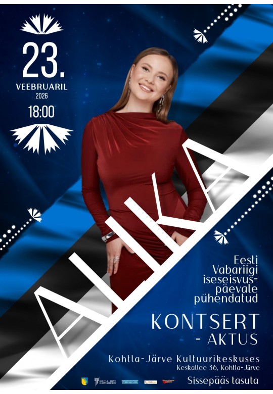 Eesti Vabariigi iseseisvuspäevale pühendatud kontsert-aktus. Esineb ALIKA