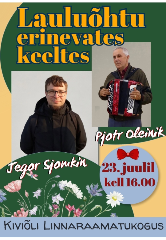 Lauluõhtu erinevates keeltes