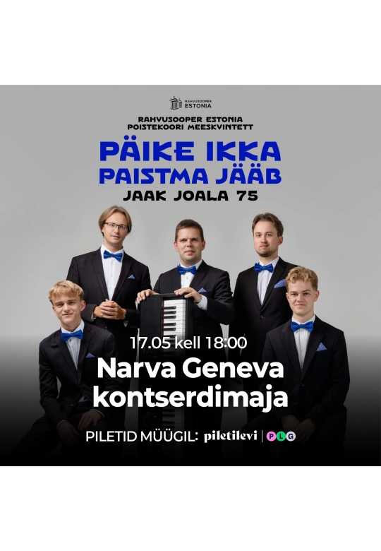 Jaak Joala 75 kontserttuur ”Päike ikka paistma jääb”