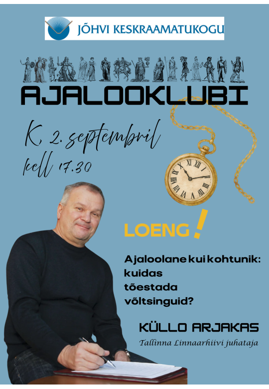 Ajalooklubi loeng „Ajaloolane kui kohtunik: kuidas tõestada võltsinguid?”