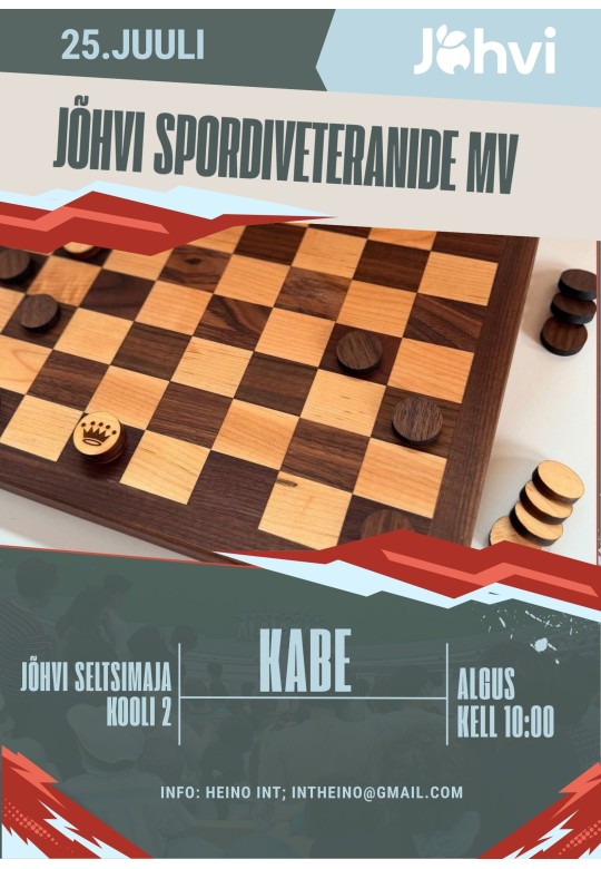 Jõhvi Sporiveteranide MV kabes