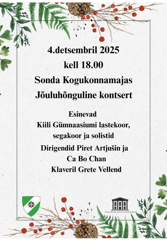 Jõuluhõnguline kontsert