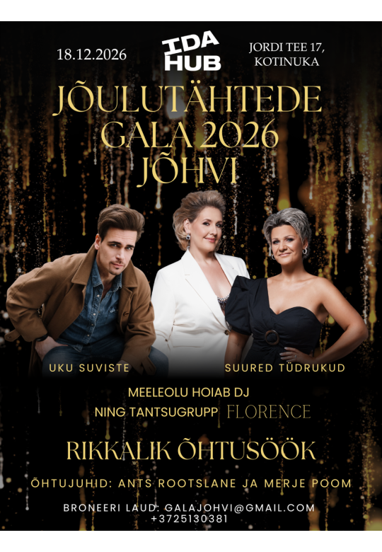 Jõulutähtede Gala Ida HUBis