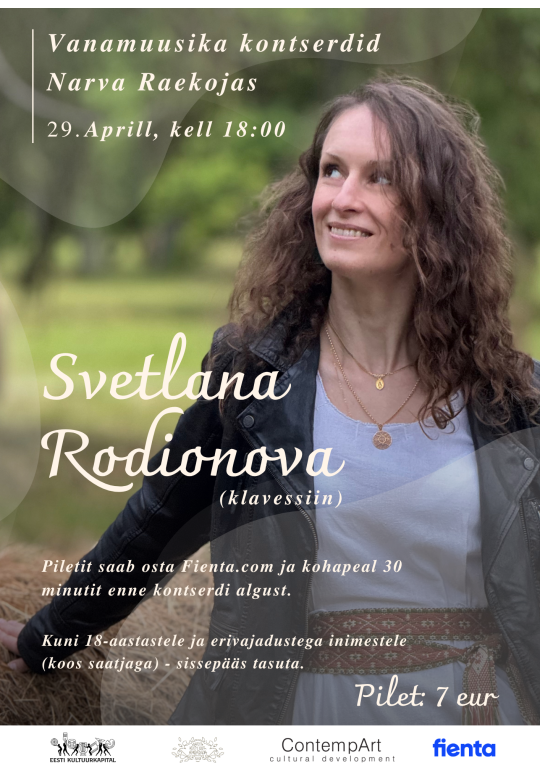 Svetlana Rodionova | Klavessiin. Vanamuusika Narva Raekojas