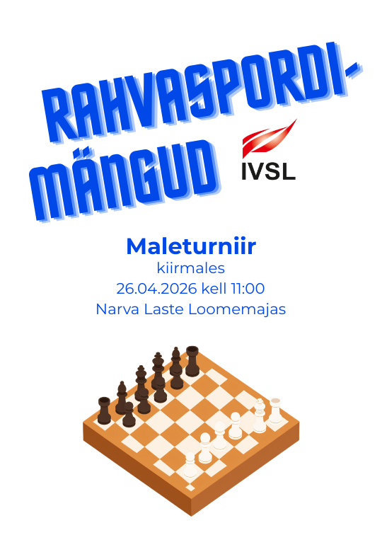 IVSL rahvaspordimängud - maleturniir, kiirmale