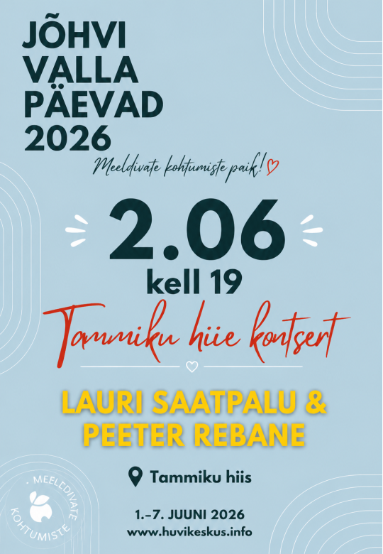 Jõhvi valla päevad 2026 • 2.07 Tammiku hiie kontsert