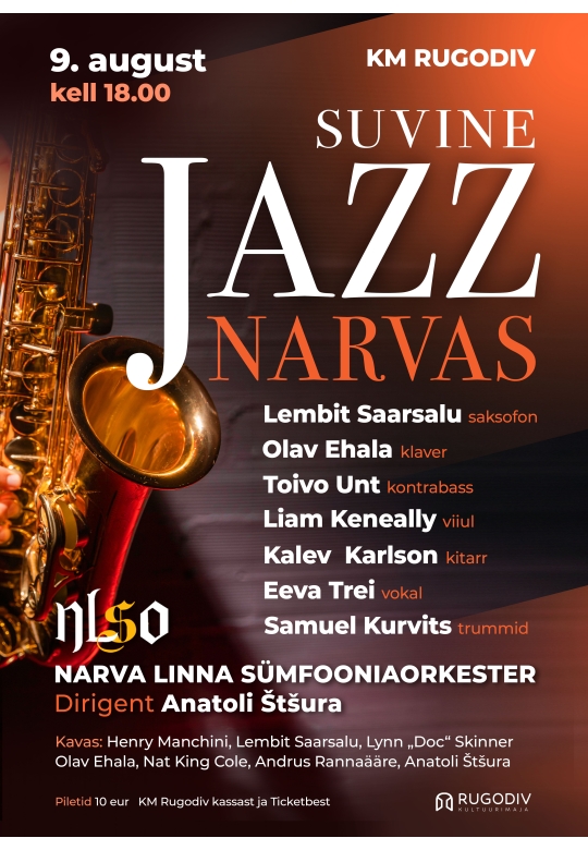 "Suvine Jazz Narvas"! Narva sümfooniaorkester