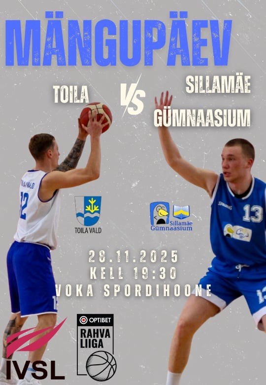 Optibet korvpalli rahvaliiga: Toila vs Sillamäe Gümnaasium