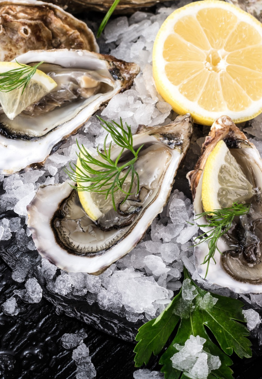 Austrite ja mereandide õhtusöök Saka Mõisas