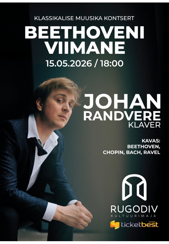 Йохан Рандвере — концерт классической музыки «Последний Бетховен»
