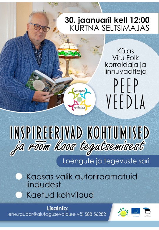 Loengute ja tegevuste sari: inspireerivad kohtumised ja rõõm koos tegutsemisest