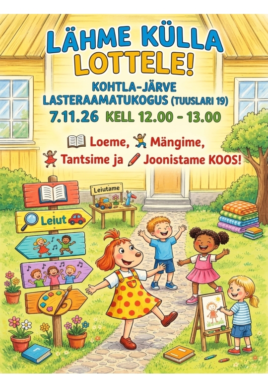 Lähme külla Lottele! Пойдём в гости к Лотте!