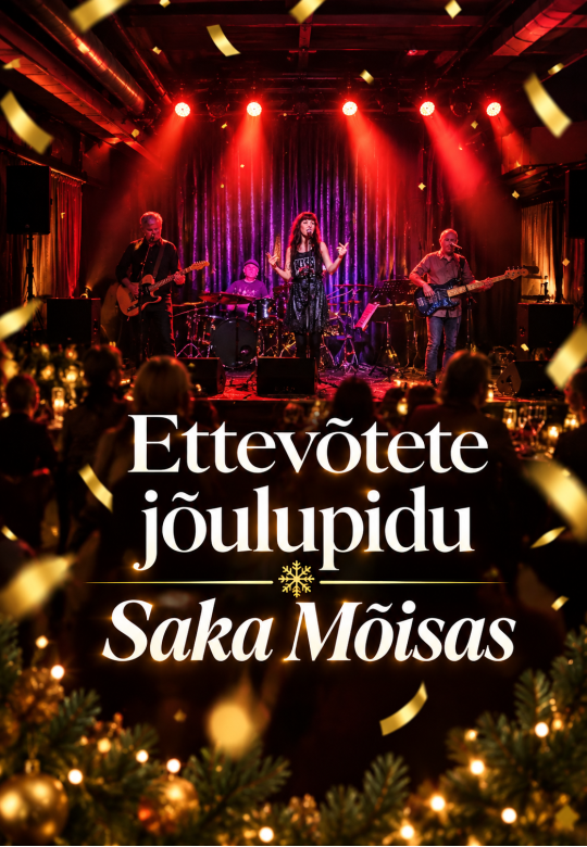 Ida-Virumaa ettevõtete jõulupidu Saka Mõisas • Full House Band • DJ Heiko Merikan