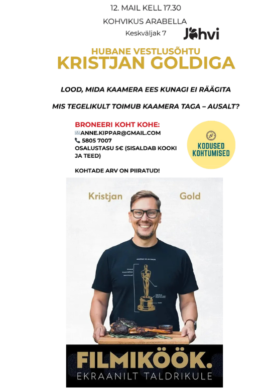 Уютный вечер бесед с Кристьяном Гольдом