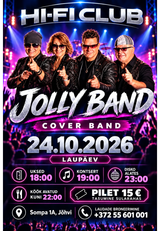 Jolly Band — концертный вечер в HI-FI Club