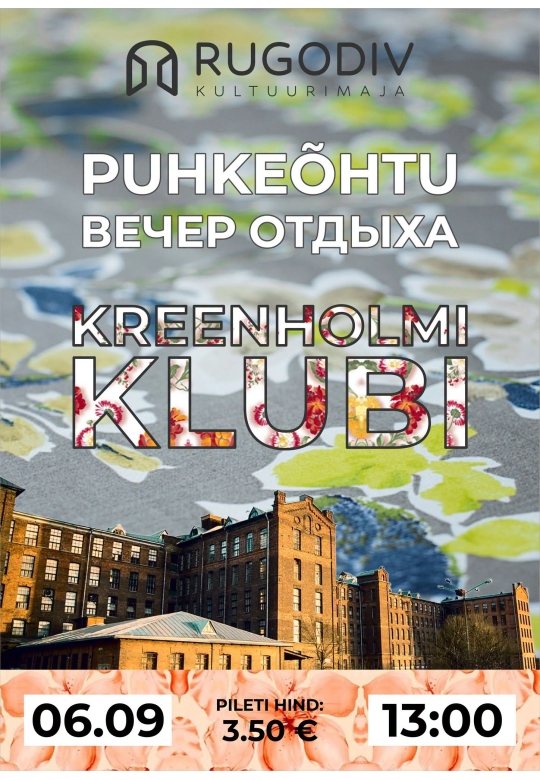 Kreenholm — Narva uhkus!