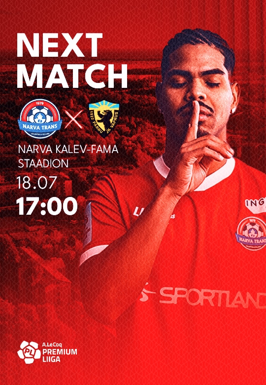 A. Le Coq Premium liiga: JK Narva Trans vs Pärnu JK Vaprus
