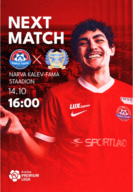 A. Le Coq Premium liiga: JK Narva Trans vs FC Kuressaare