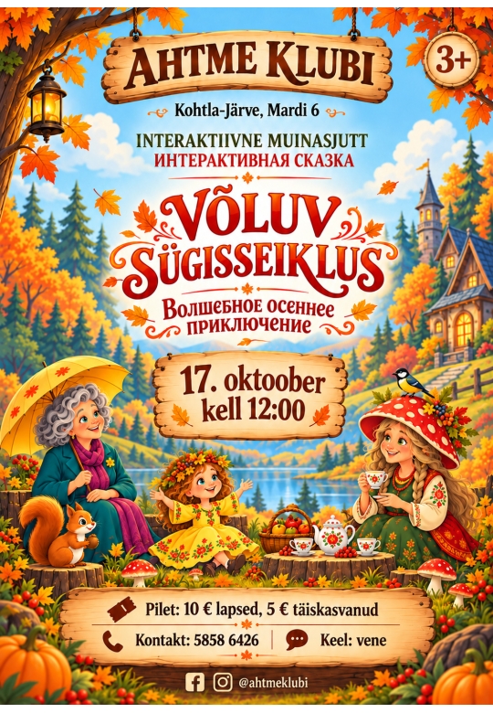 Interaktiivne muinasjutt „Võluv sügisseiklus“
