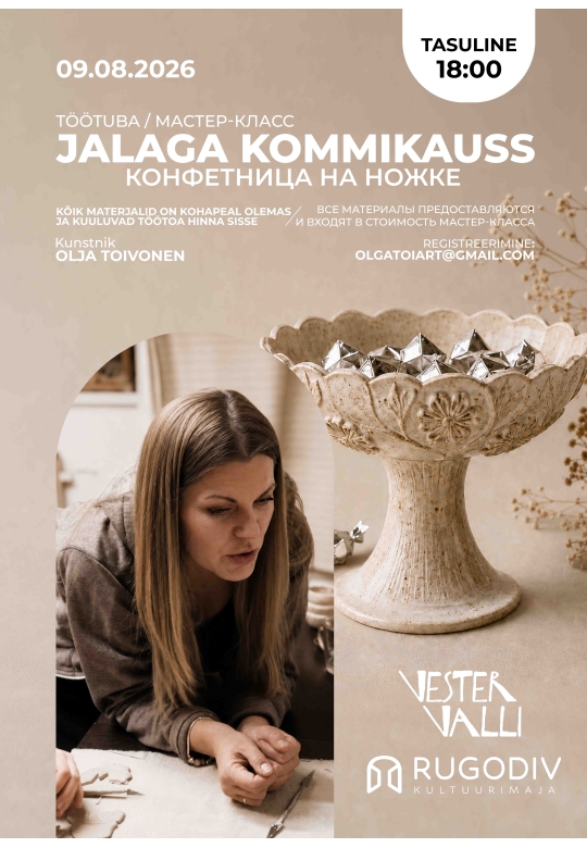 Meistriklass „Jalaga kommikauss“