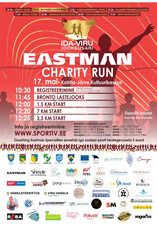 Ida-Viru jooksusari - Eastman Charity Run
