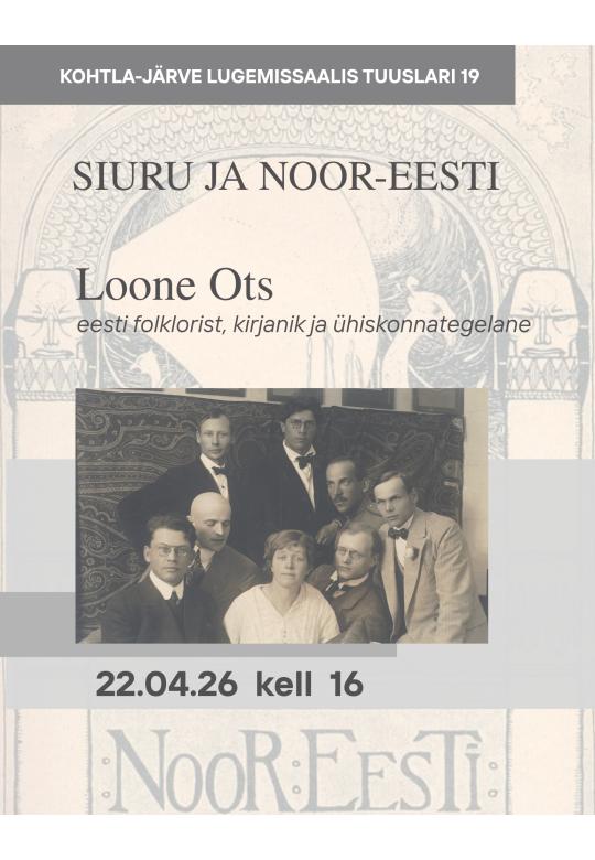 Kirjandusõhtu „Siuru ja Noor-Eesti“