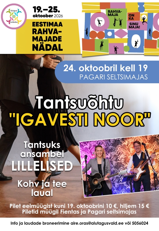 Tantsuõhtu "Igavesti noor"