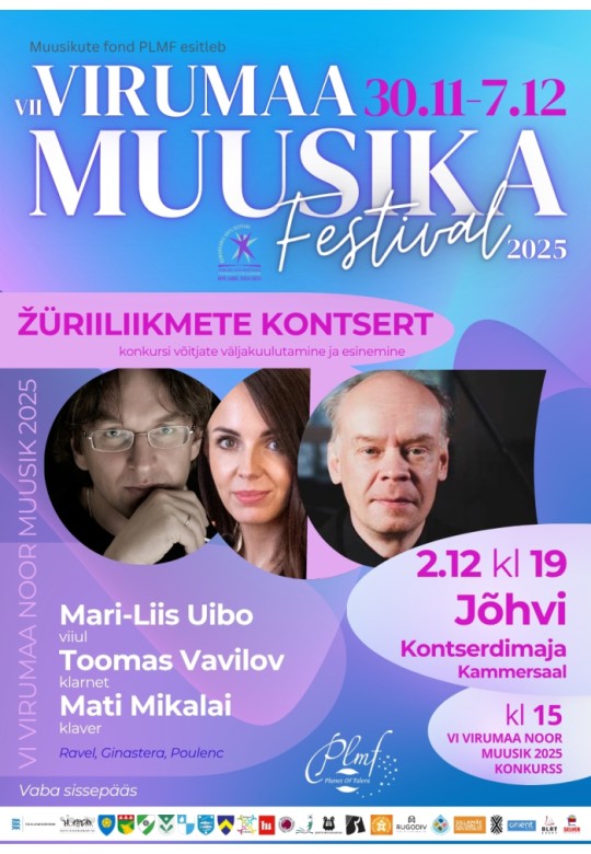 VI VIRUMAA NOOR MUUSIK KONKURSI ŽÜRIILIIKMETE KONTSERT