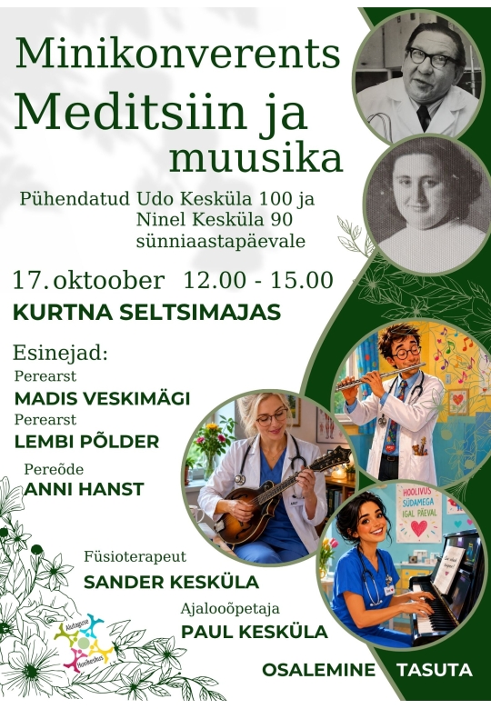 Minikonverents "Meditsiin ja muusika"