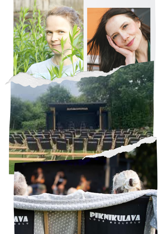 Concert at the Posti Picnic Stage: Eva Eensaar & Maria Peterson