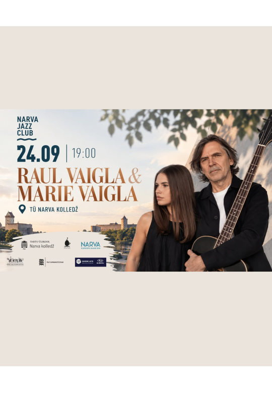 Narva Jazz Club: Hooaja avakontsert - Raul Vaigla & Marie Vaigla