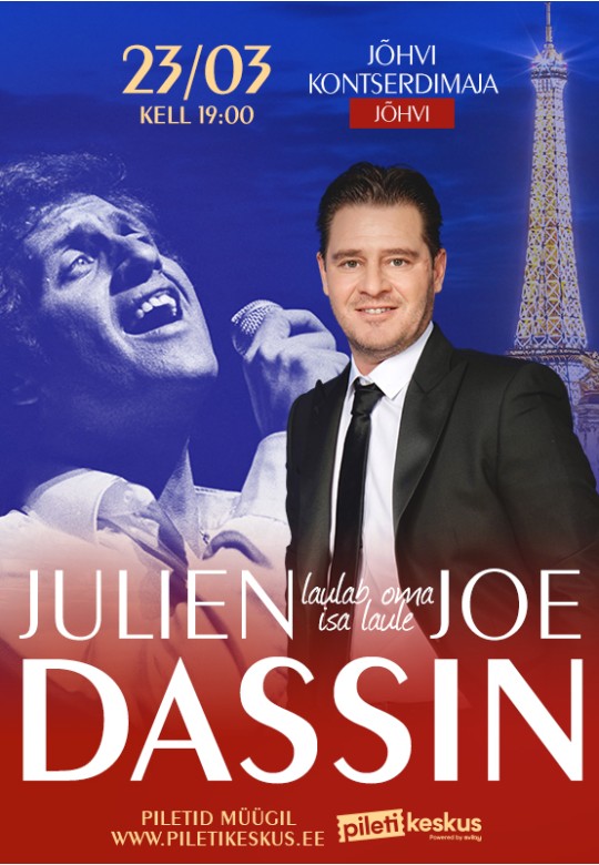 Legendaarse prantsuse šansoonilaulja Joe Dassini mälestuskontsert