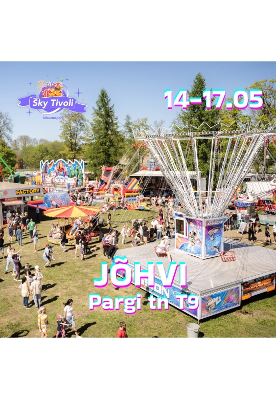 Suur lõbustuspark XXL Sky Tivoli Jõhvis