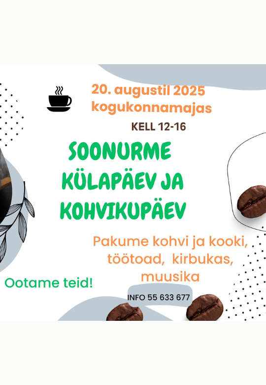 Soonurme Village Day and Home Cafe Day