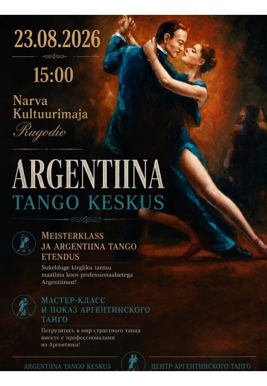 Meistriklass ja Argentina tango etendus