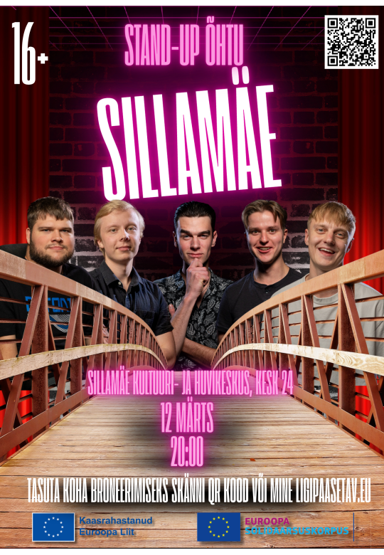 Sillamäe stand-up õhtu TASUTA!