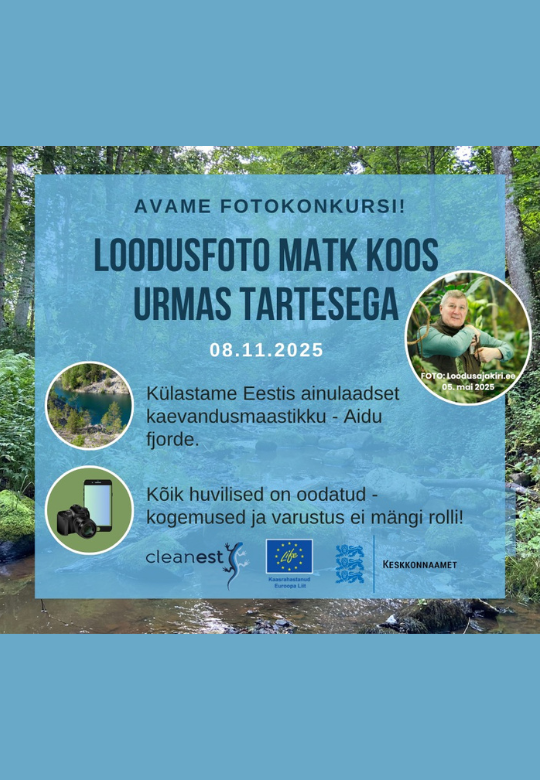 Nature photo hike with Urmas Tartes